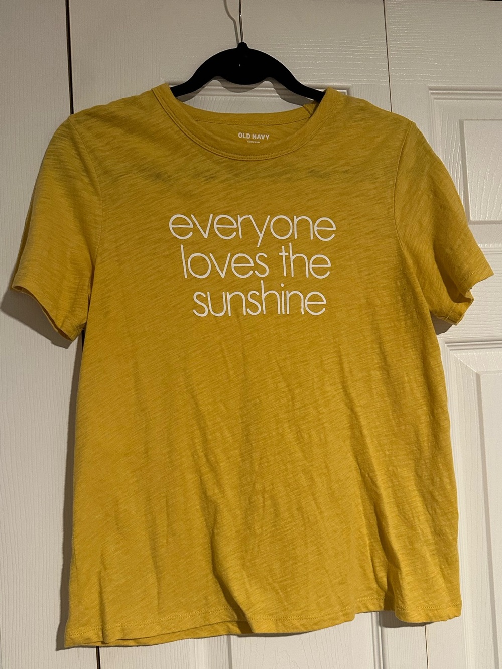 Old Navy Yellow Graphic Tee